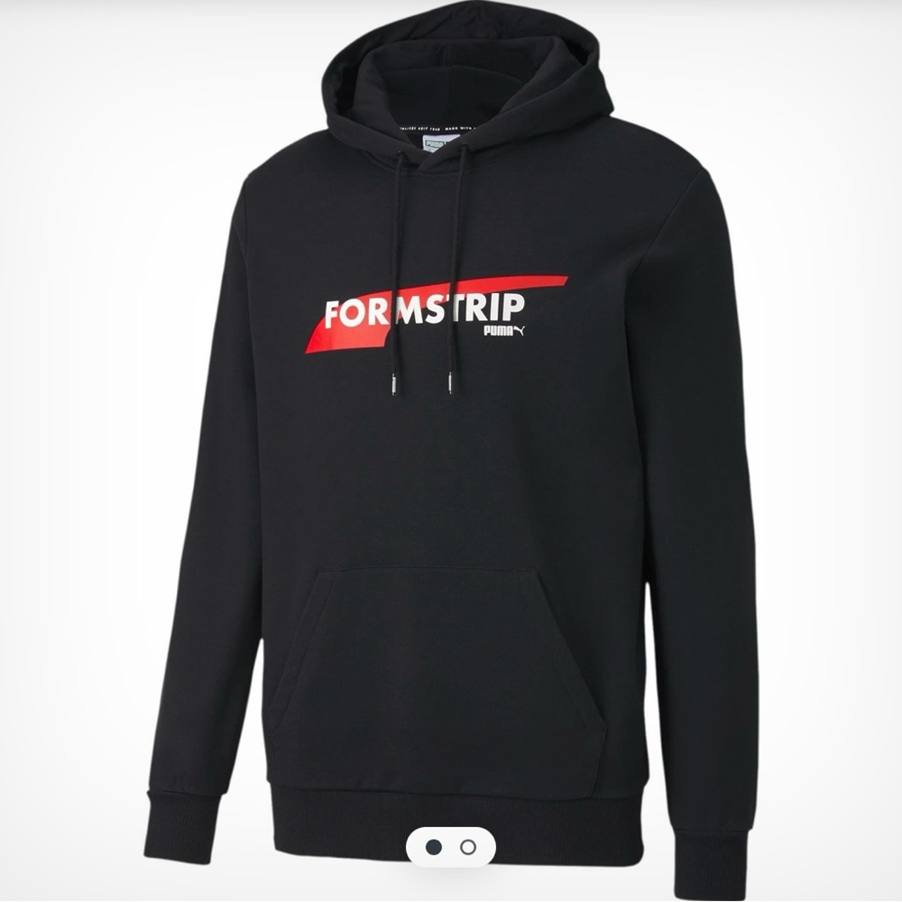 Puma Formstrip Hoodie XXL Black Sportswear Sweatshirt